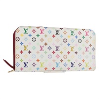 【原宿店限定】ルイ・ヴィトン LOUIS VUITTON ポルトフォイユアンソリット 長財布 モノグラムマルチカラー ホワイト M93750 レディース 138930V
