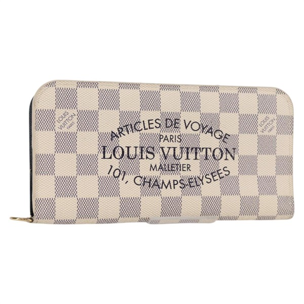 【原宿店限定】ルイ・ヴィトン LOUIS VUITTON ポルトフォイユアンソリット 長財布 ダミエ アズール N63221 レディース yk19403V