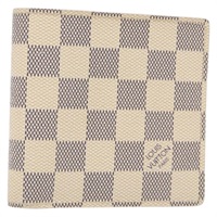 【原宿店限定】ルイ・ヴィトン LOUIS VUITTON ポルト フォイユ マルコ 二つ折り財布 ダミエ アズール N60018 レディース 138920V