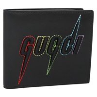 【原宿店限定】グッチ GUCCI 財布 コンパクトウォレット レザー ブラック 597674 レディース 139999M