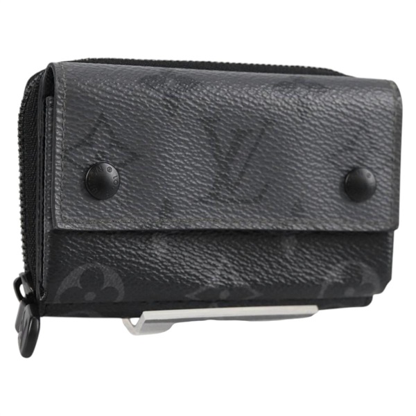 【原宿店限定】ルイ・ヴィトン LOUIS VUITTON ジッピーオーガナイザー 財布 モノグラムエクリプスリバース ブラック M82771 レディース 141193M
