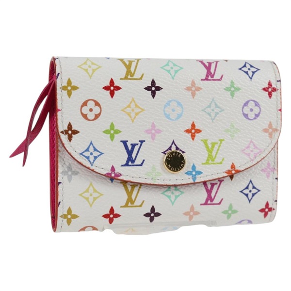 【原宿店限定】ルイ・ヴィトン LOUIS VUITTON ポルトモネ ロザリ コインケース マルチカラー ホワイト M13399 レディース 139205M