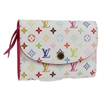【原宿店限定】ルイ・ヴィトン LOUIS VUITTON ポルトモネ ロザリ コインケース マルチカラー ホワイト M13399 レディース 139205M