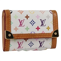 【原宿店限定】ルイ・ヴィトン LOUIS VUITTON ポルトモネプラ コインケース モノグラム マルチカラー ホワイト M92657 レディース 140850V
