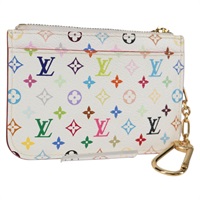 【原宿店限定】ルイ・ヴィトン LOUIS VUITTON ポシェット・クレ NM コインケース モノグラム・マルチカラー ホワイト M93734 レディース 127792V