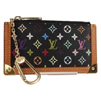 【原宿店限定】ルイ・ヴィトン LOUIS VUITTON ポシェット・クレ コインケース モノグラム・マルチカラー ブラック M13664 レディース 131839V