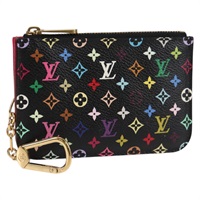 【原宿店限定】ルイ・ヴィトン LOUIS VUITTON ポシェットクレ NM コインケース モノグラムマルチカラー ブラック M60279 レディース 133667V