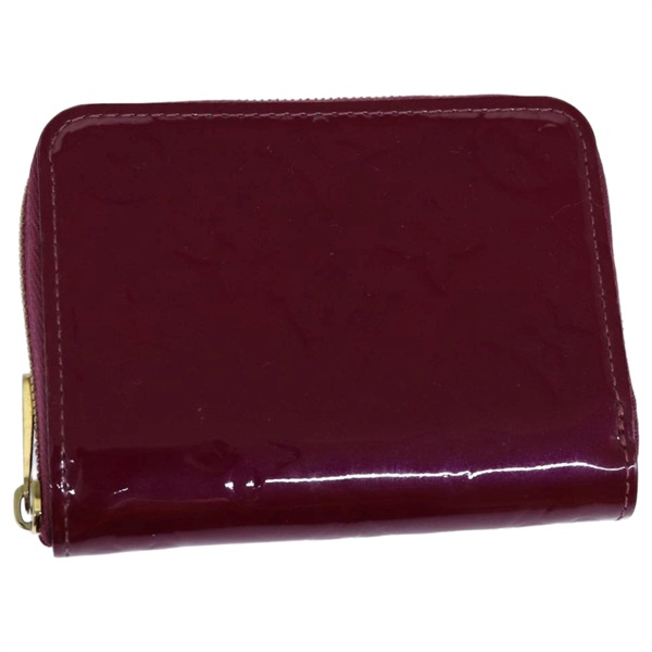 【原宿店限定】ルイ・ヴィトン LOUIS VUITTON ジッピーコインパース 財布 モノグラムヴェルニ パープル M91534 レディース am6485V