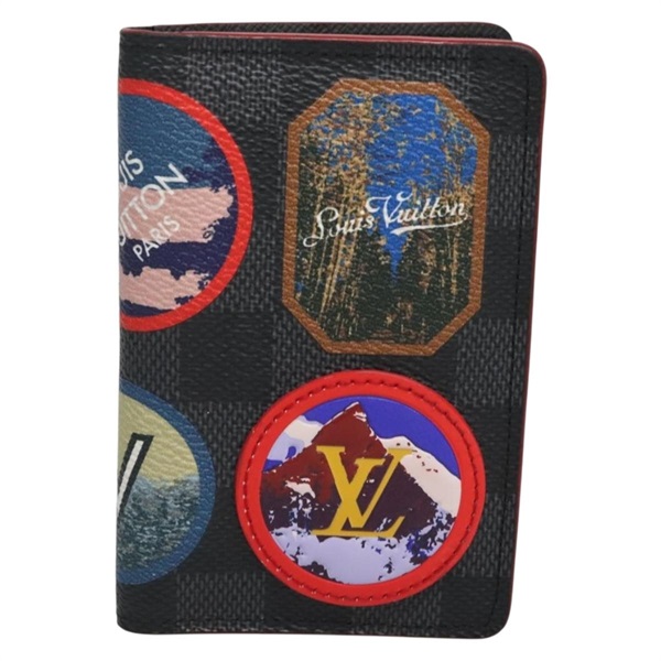 【原宿店限定】ルイ・ヴィトン LOUIS VUITTON オーガナイザー ドゥ ポッシュ カードケース ダミエグラフィットアルプス N60130 レディース 134909M