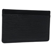 【原宿店限定】ルイ・ヴィトン LOUIS VUITTON ポルトカルトサーンプル カードケース エピ ブラック M63512 レディース ep8221V