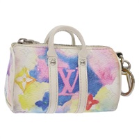 【原宿店限定】ルイ・ヴィトン LOUIS VUITTON ポルトクレミニキーポル キーホルダー モノグラムウォーターカラー MP2975 レディース 128815M