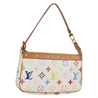 【原宿店限定】ルイ・ヴィトン LOUIS VUITTON ポシェット・アクセソワール ポーチ モノグラム・マルチカラー ホワイト M92649 レディース 139900V