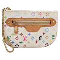 【原宿店限定】ルイ・ヴィトン LOUIS VUITTON ポシェットMM ポーチ モノグラムマルチカラー ホワイト M60028 レディース 134908V