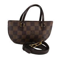 【原宿店限定】ルイ・ヴィトン LOUIS VUITTON マノスクGM アクセサリーポーチ ダミエ エベヌ N51120 レディース 107745V