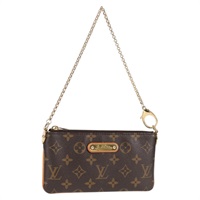 【原宿店限定】ルイ・ヴィトン LOUIS VUITTON ポシェット・ミラ MM アクセサリーポーチ モノグラム チェーン M60094 レディース 133662V