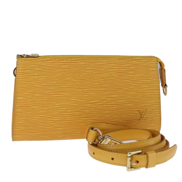 【原宿店限定】ルイ・ヴィトン LOUIS VUITTON ポシェット・アクセソワール アクセサリーポーチ エピ イエロー M52989 レディース 93274V