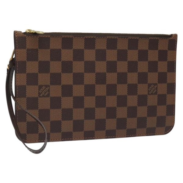 【原宿店限定】ルイ・ヴィトン LOUIS VUITTON ネヴァーフル MM ポーチ アクセサリーポーチ ダミエ エベヌ レディース hk2018V