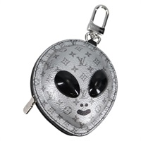 【原宿店限定】ルイ・ヴィトン LOUIS VUITTON エイリアンバッグチャーム チャーム モノグラム エクリプス シルバー M02429 レディース yk19436M