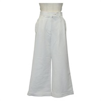 【原宿店限定】シャネル CHANEL パンツ ボトムス ナイロン ホワイト レディース am9147M