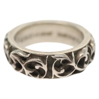 【原宿店限定】クロムハーツ Chrome Hearts リング・指輪 エタニティヴァインバンド Ag925 シルバー レディース 138894M