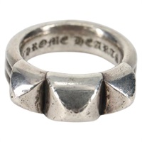 【原宿店限定】クロムハーツ Chrome Hearts リング・指輪 ワックスドパンク Ag925 シルバー レディース 134928M