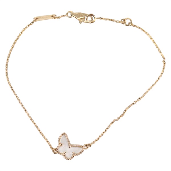 【原宿店限定】ヴァンクリーフ&アーペル Van Cleef & Arpels ブレスレット スウィートアルハンブラ パピヨン Au750 ゴールド レディース 133771M