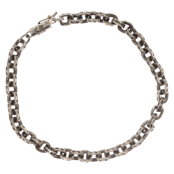 【原宿店限定】クロムハーツ Chrome Hearts ブレスレット ペーパーチェーン Ag925 シルバー レディース 136312M