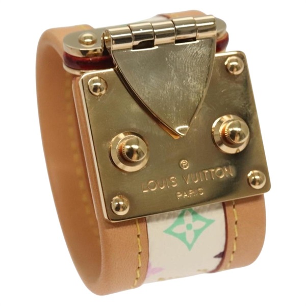 【原宿店限定】ルイ・ヴィトン LOUIS VUITTON セリュール ブレスレット モノグラムマルチカラー ホワイト M92593 レディース 132793V