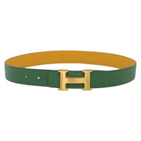 【原宿店限定】エルメス HERMES コンスタンスHベルト ベルト レザー 85cm グリーン レディース 141710V