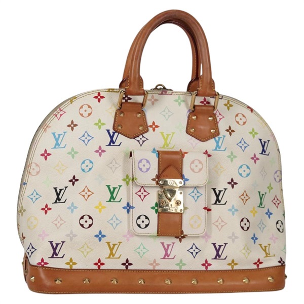 【原宿店限定】ルイ・ヴィトン LOUIS VUITTON アルマ GM ハンドバッグ モノグラム マルチカラー ホワイト M40441 レディース 141457V