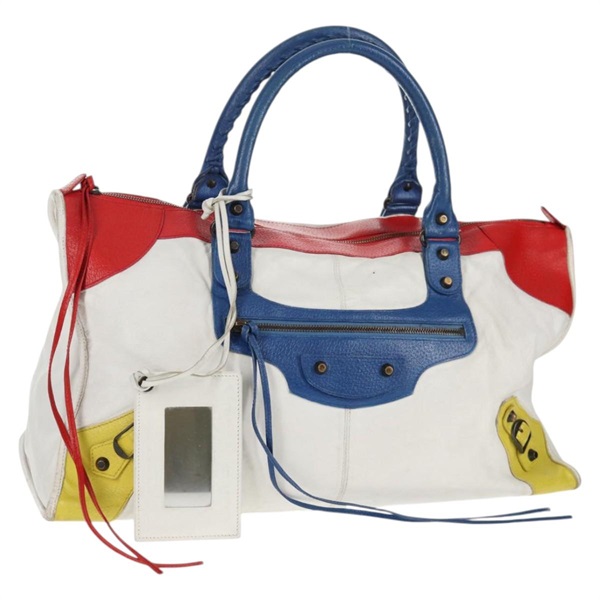 【原宿店限定】バレンシアガ BALENCIAGA ザ ワーク ハンドバッグ レザー マルチカラー 132110 レディース 142292V