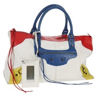 【原宿店限定】バレンシアガ BALENCIAGA ザ ワーク ハンドバッグ レザー マルチカラー 132110 レディース 142292V