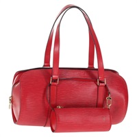 【原宿店限定】ルイ・ヴィトン LOUIS VUITTON スフロ ハンドバッグ エピ レッド M52227 レディース 143466V