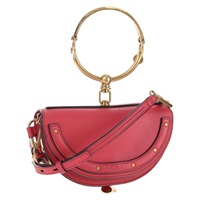 【原宿店限定】クロエ Chloe ナイル ハンドバッグ レザー 2way ピンク ゴールド レディース 144888V