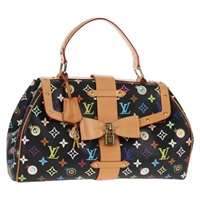 【原宿店限定】ルイ・ヴィトン LOUIS VUITTON サックレトロGM ハンドバッグ アイラブモノグラム ブラック マルチカラー M92052 レディース 137234M