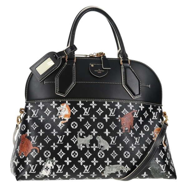 【原宿店限定】ルイ・ヴィトン LOUIS VUITTON アルマ スープル ハンドバッグ キャットグラム ブラック M44403 レディース 139431SM