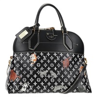 【原宿店限定】ルイ・ヴィトン LOUIS VUITTON アルマ スープル ハンドバッグ キャットグラム ブラック M44403 レディース 139431SM