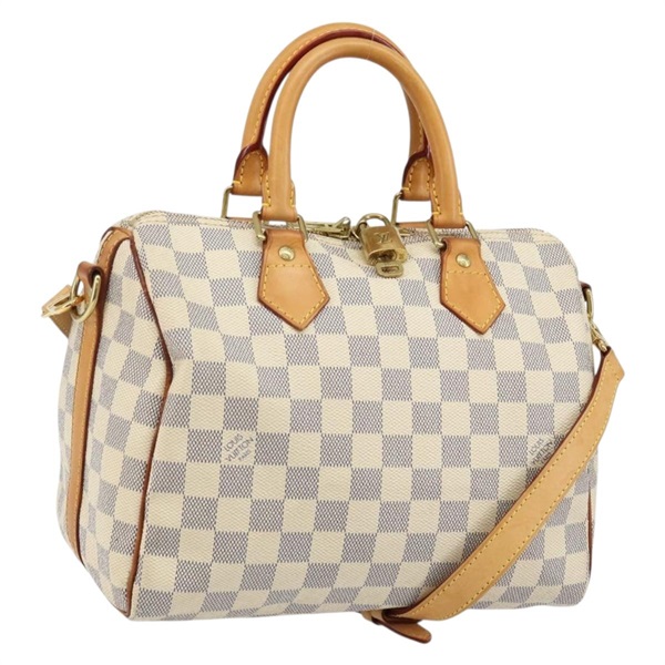 【原宿店限定】ルイ・ヴィトン LOUIS VUITTON スピーディバンドリエール25 ハンドバッグ ダミエ アズール N41000 レディース 143958V