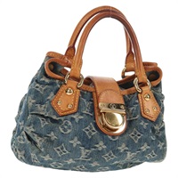 【原宿店限定】ルイ・ヴィトン LOUIS VUITTON プリーティ ハンドバッグ モノグラムデニム ブルー M95020 レディース 146370V
