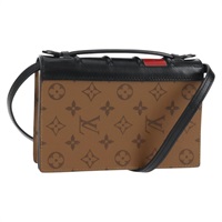 【原宿店限定】ルイ・ヴィトン LOUIS VUITTON ブックウォレットオンチェーン ショルダーバッグ モノグラムリバース M81830 レディース 140001M