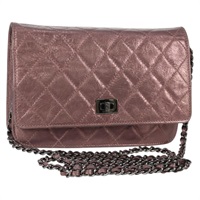 【原宿店限定】シャネル CHANEL ショルダーバッグ チェーン マトラッセ 2.55 レザー ピンク シルバー レディース 142319V