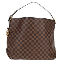 【原宿店限定】ルイ・ヴィトン LOUIS VUITTON ディライトフルMM ショルダーバッグ ダミエ エベヌ N41460 レディース 144425M