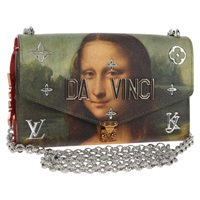 【原宿店限定】ルイ・ヴィトン LOUIS VUITTON ポシェットチェーン ショルダーバッグ マスターズコレクション ピンク M64626 レディース 128935M