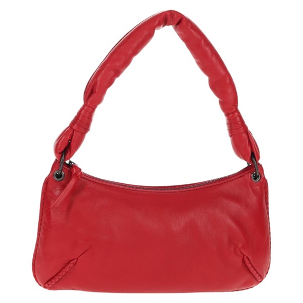 【原宿店限定】ボッテガヴェネタ BOTTEGAVENETA ショルダーバッグ レザー レッド レディース 146536V