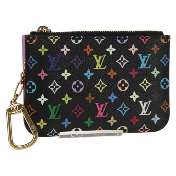 【原宿店限定】ルイ・ヴィトン LOUIS VUITTON ポシェットクレ NM コインケース モノグラムマルチカラー ブラック M60279 レディース 146522V
