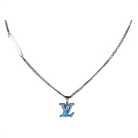 【原宿店限定】ルイ・ヴィトン LOUIS VUITTON モノグラムチェーンLVイニシャル ネックレス メタル M01507 レディース 136324M