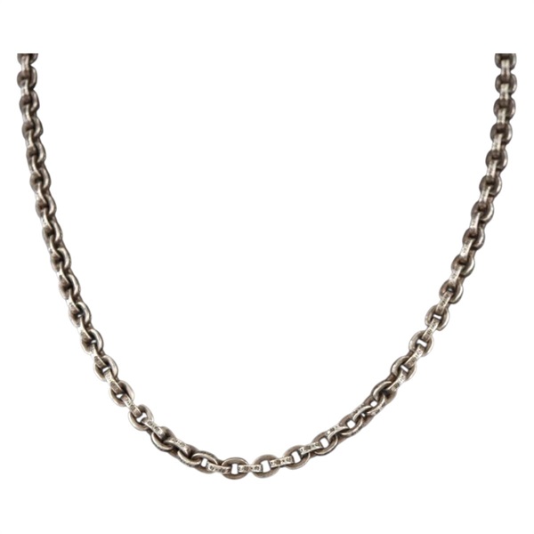 【原宿店限定】クロムハーツ Chrome Hearts ネックレス ペーパーチェーン Ag925 18インチ シルバー レディース 142426M