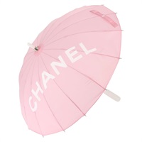 【原宿店限定】シャネル CHANEL 傘 2000年 ナイロン ピンク レディース 143176V