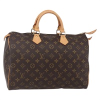 【原宿店限定】ルイ・ヴィトン LOUIS VUITTON スピーディ35 ハンドバッグ モノグラム M41524 レディース am9522V