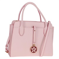 【原宿店限定】ブルガリ BVLGARI アルバ ハンドバッグ 日本限定 レザー 2way ピンク ゴールド レディース 149750V